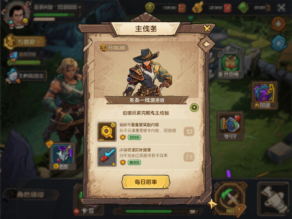 PG赏金女王游戏全攻略:开启冒险体验新篇章 游戏任务分为主线和支线两部分,主线任务通常是提供玩