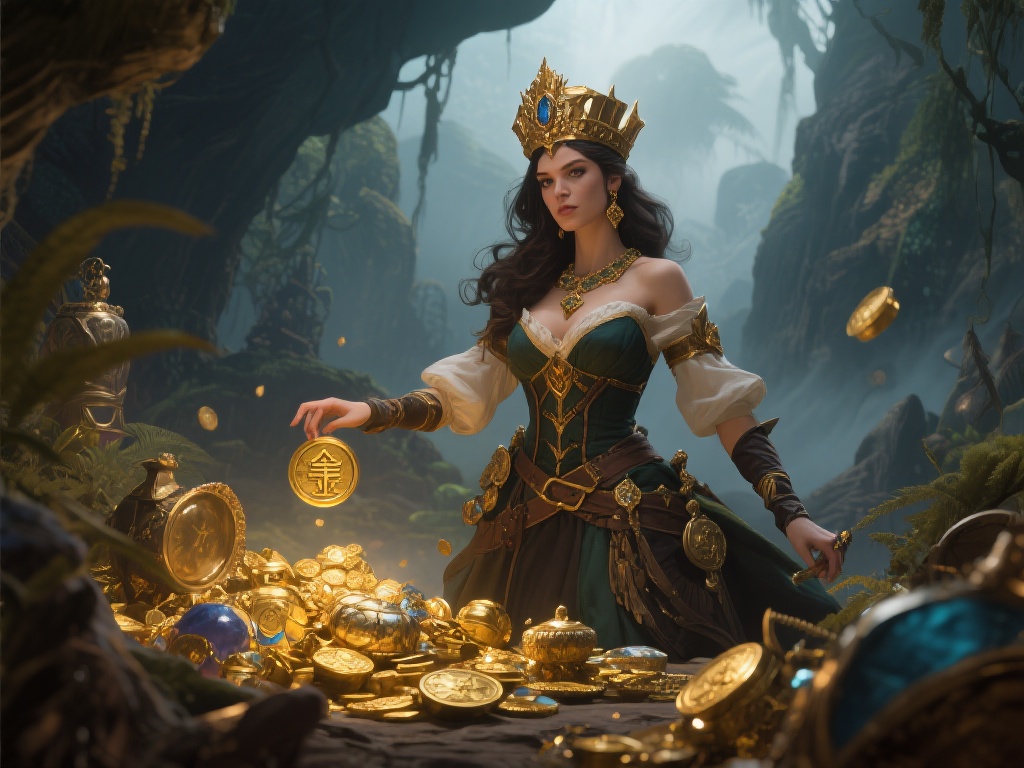 赏金女王的传说：财富与荣耀的冒险史诗
