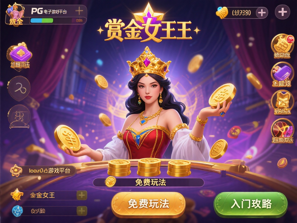 PG电子赏金女王免费玩法入门全攻略 在浩瀚的电子游戏平台中,PG电子赏金女王无疑是一颗