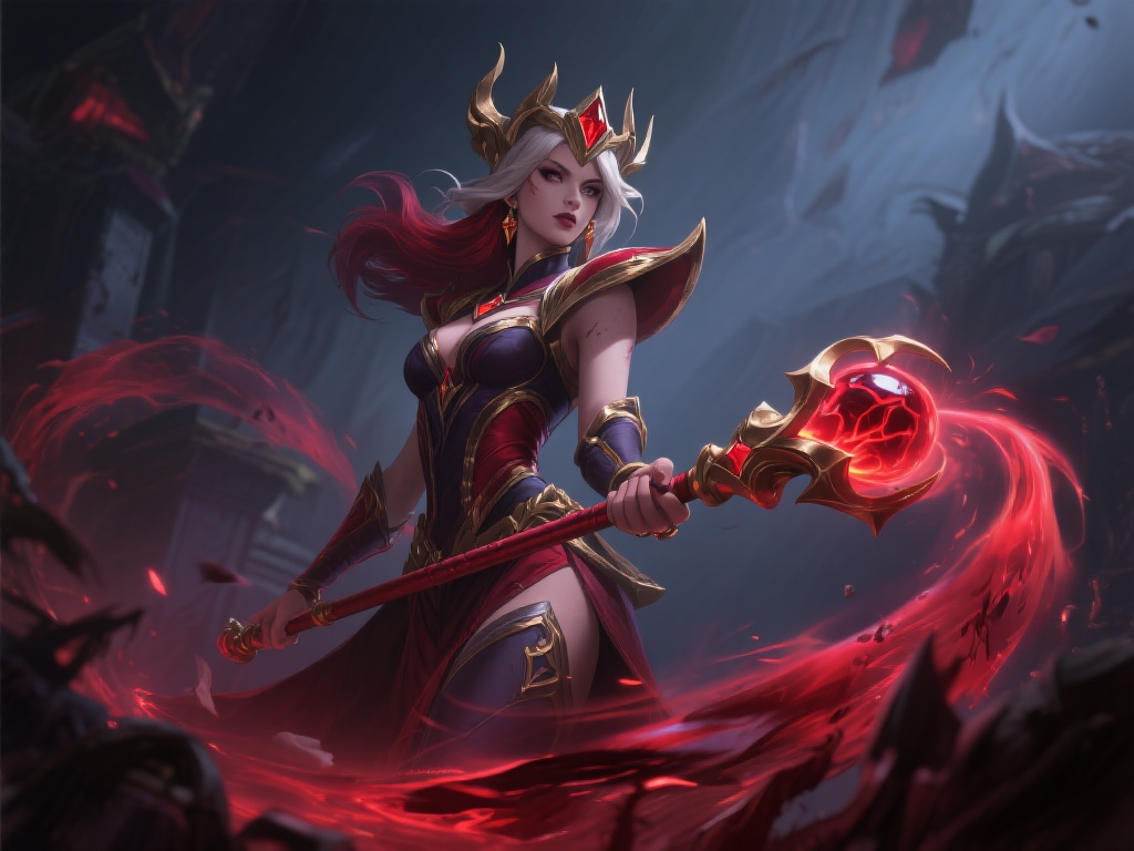 法术吸血装备提升续航能力
赏金女王是偏向脆皮的英